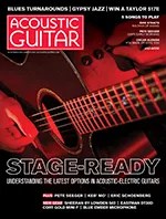 cover of november-december 2019 issue of acoustic guitar magazine